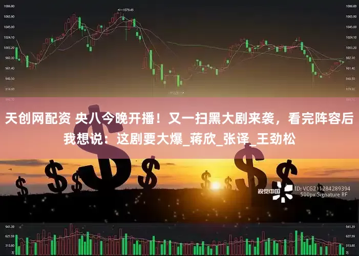 天创网配资 央八今晚开播！又一扫黑大剧来袭，看完阵容后我想说：这剧要大爆_蒋欣_张译_王劲松