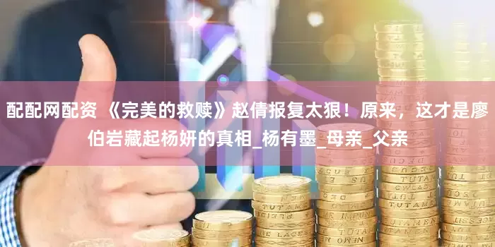 配配网配资 《完美的救赎》赵倩报复太狠！原来，这才是廖伯岩藏起杨妍的真相_杨有墨_母亲_父亲
